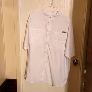 Columbia white shirt